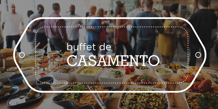 Monte o buffet de seu casamento gastando pouco!