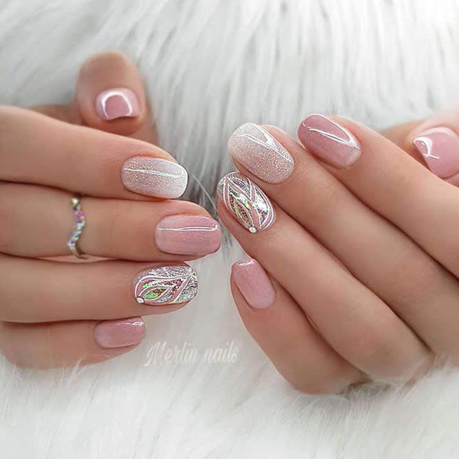 40+ design de Unhas para noivas